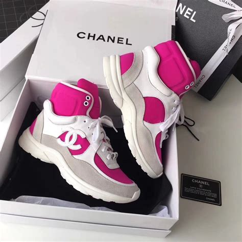 women's chanel sneakers|chanel high top sneakers 2021.